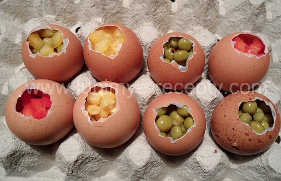 Заливные яйца "фаберже" :-)