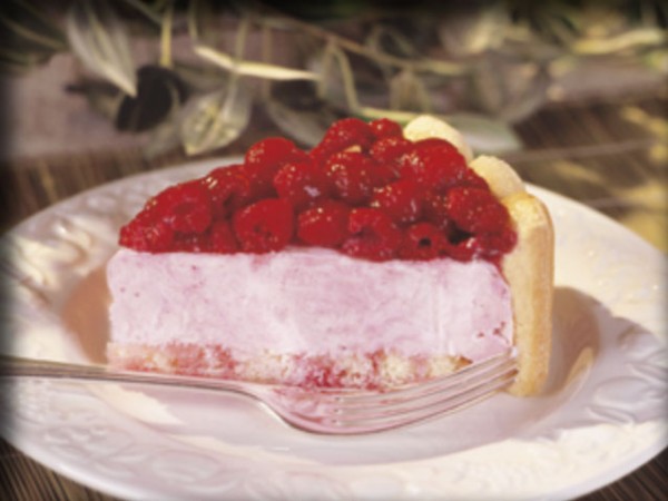 Торт "Малиновая шарлотка  с печеньем "Дамские пальчики" (Raspberry Charlotte) 