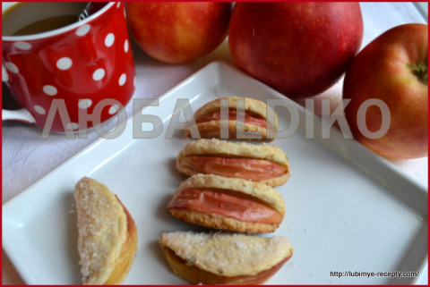 Печенье с яблоками 6