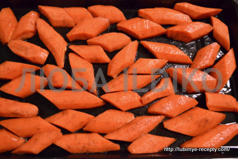 Морковь в духовке