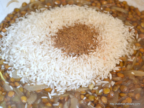 Рис с чечевицей - блюдо ближневосточной кухни5