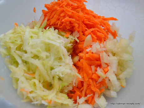 Морковные оладьи 1