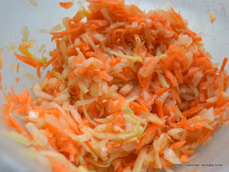 Морковные оладьи 2