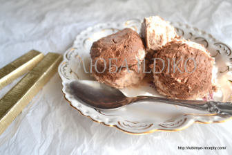 Домашнее шоколадное мороженое14