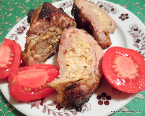 Венгерская кухня. Рецепт запечёных свиных рёбрышек с карманом 6